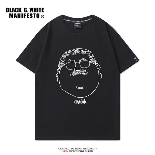 【人気ランキングNO.2】早い者勝ち　好感度UP おすすめ プリントロゴ　半袖 Tシャツ-A2356