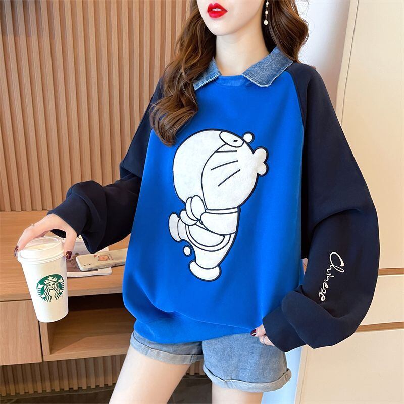 着回し力抜群 レイヤード風 売り切れ必至 切り替え 3色選択 パーカーE-9428