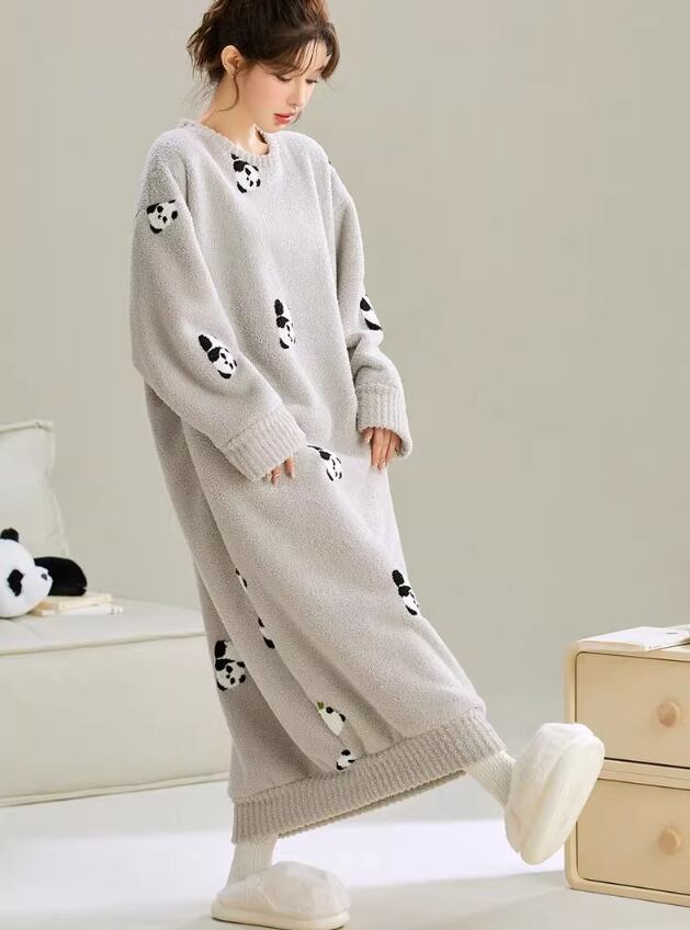 超人気 スウィート キュート 着心地良い 綿ラミネート ホームウェア パジャマE-10008