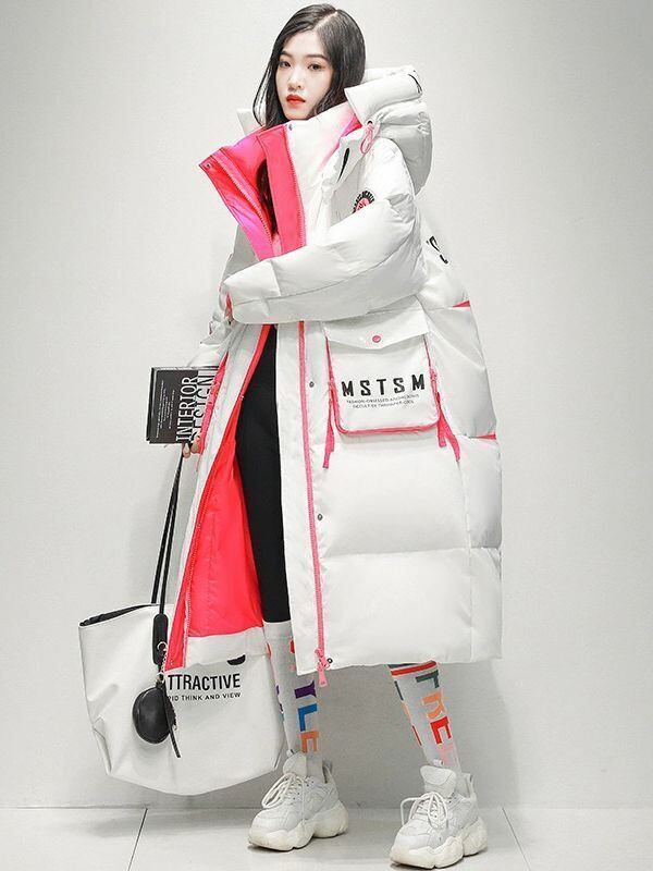 絶対流行 海外トレンド上質 ファッション 男女兼用 ダウンジャケット E-10266