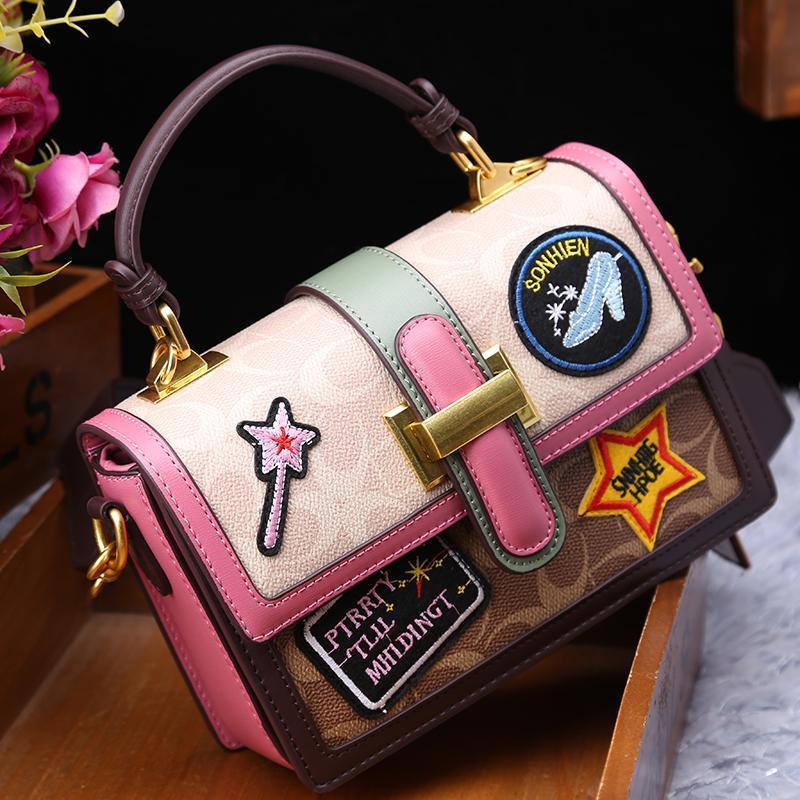 おしゃれ度高め  デザイン性抜群  カラーマッチング ランクアップさせ ショルダーバッグ メッセンジャーバッグiEf-9816