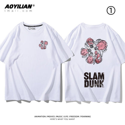 ファッション　着回し力抜群　おすすめ プリントロゴ 半袖 Tシャツ-A2534
