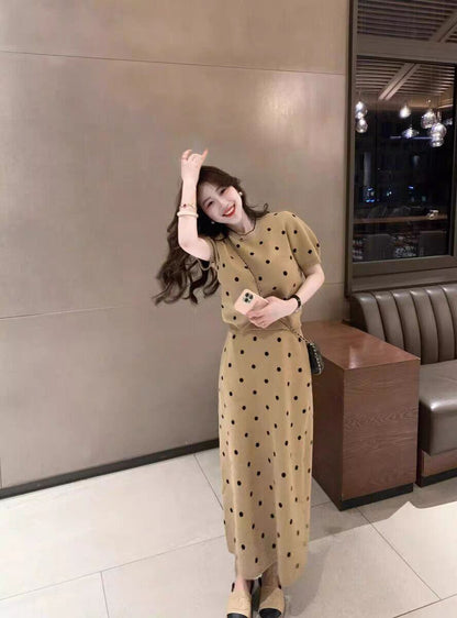 好感度100％ 柔らかくて優しい印象 効果抜群 プリント切り替え 2色 セットアップE-10855