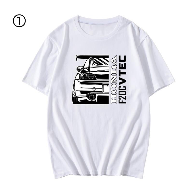 超人気　ファッション プリントロゴ 半袖 Tシャツ-A2426