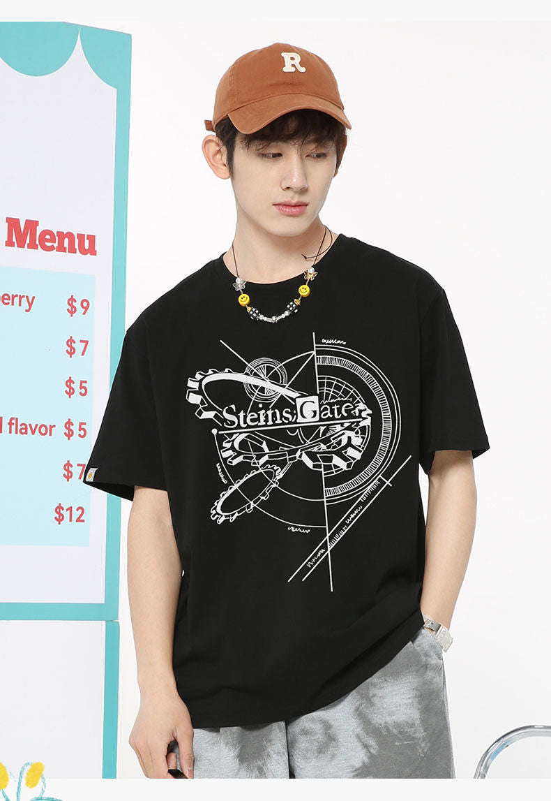 今季マストバイ 売れ筋   おすすめ プリントロゴ 半袖 Tシャツ-A2609