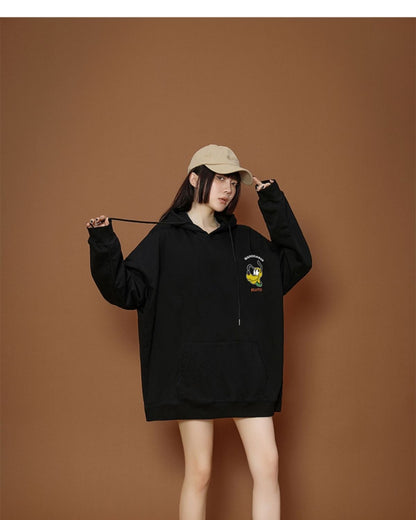 絶対欲しい カジュアル ルーズ ロゴゆったりフード付きパーカ全2色 - A771