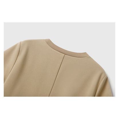 超人気 定番シンプル カジュアルエレガント ワンピース<ins-6603>