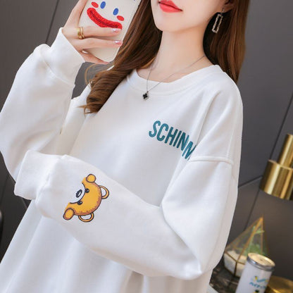 絶対流行 キュート カジュアル 上質 スウェットE-6818