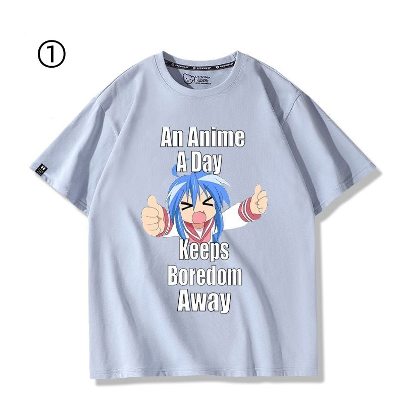 着回し力抜群　おすすめ プリントロゴ 半袖 Tシャツ-A2576