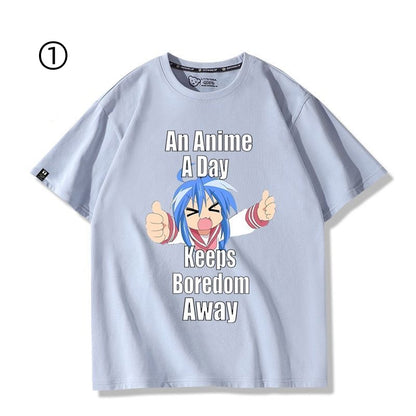 着回し力抜群　おすすめ プリントロゴ 半袖 Tシャツ-A2576