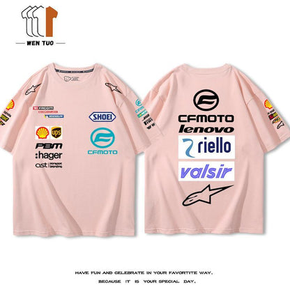 売れ筋 おすすめ カジュアル 売り切れ必至 おすすめ プリントロゴ 半袖 Tシャツ-A2402