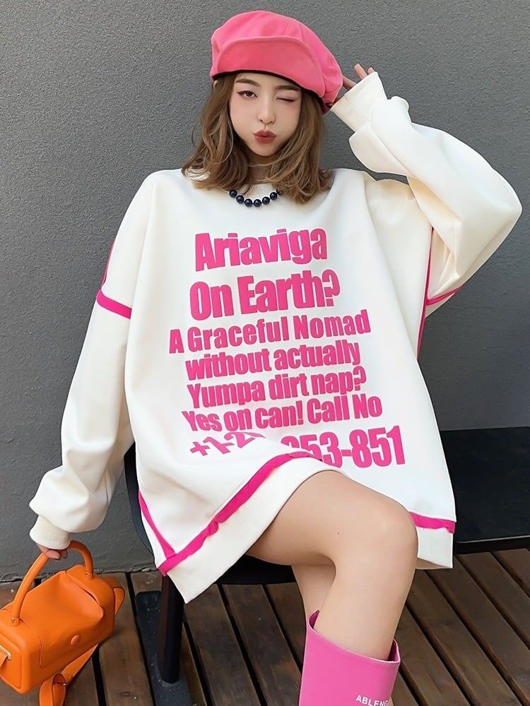 【半額！期間限定！！】絶対流行 ストリート 個性派 上質 スウェットE-6278