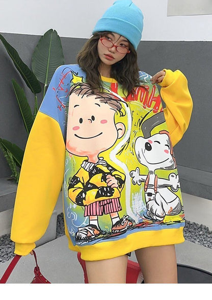 超人気 デザイン性抜群 絶対流行 スタイルアップ カジュアル プリント 4色選択 パーカーE-9381