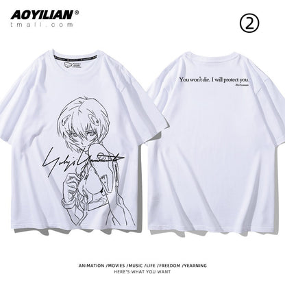 売り切れ必至　着回し力抜群　おすすめ プリントロゴ 半袖 Tシャツ-A2531