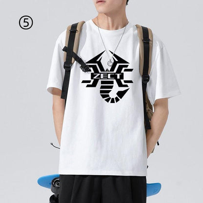 シンプル　おすすめ プリントロゴ 半袖 Tシャツ-A2656