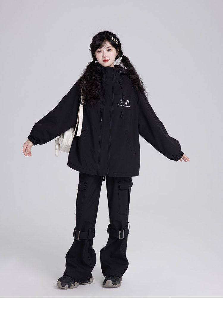 超人気商品 マウンテンジャケット全2色 パンダロゴ 男女兼用 コート E-4794