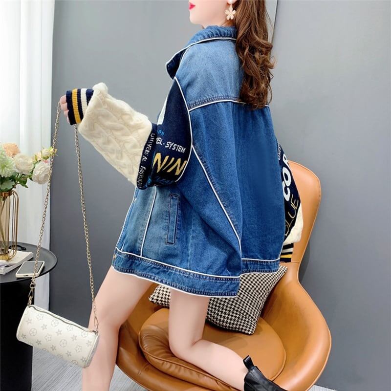 合わせやすい 好感度満載 切り替え ジャケット ブルゾンiEf-3786