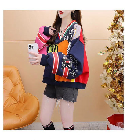 個性的なデザイン トレンドアイテム 2色選択 スウェット E-12296