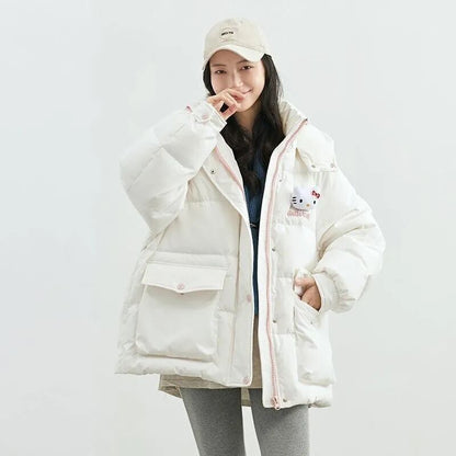 カジュアル 高見えデザイン 4色選択 男女兼用 ダウンジャケットE-12381