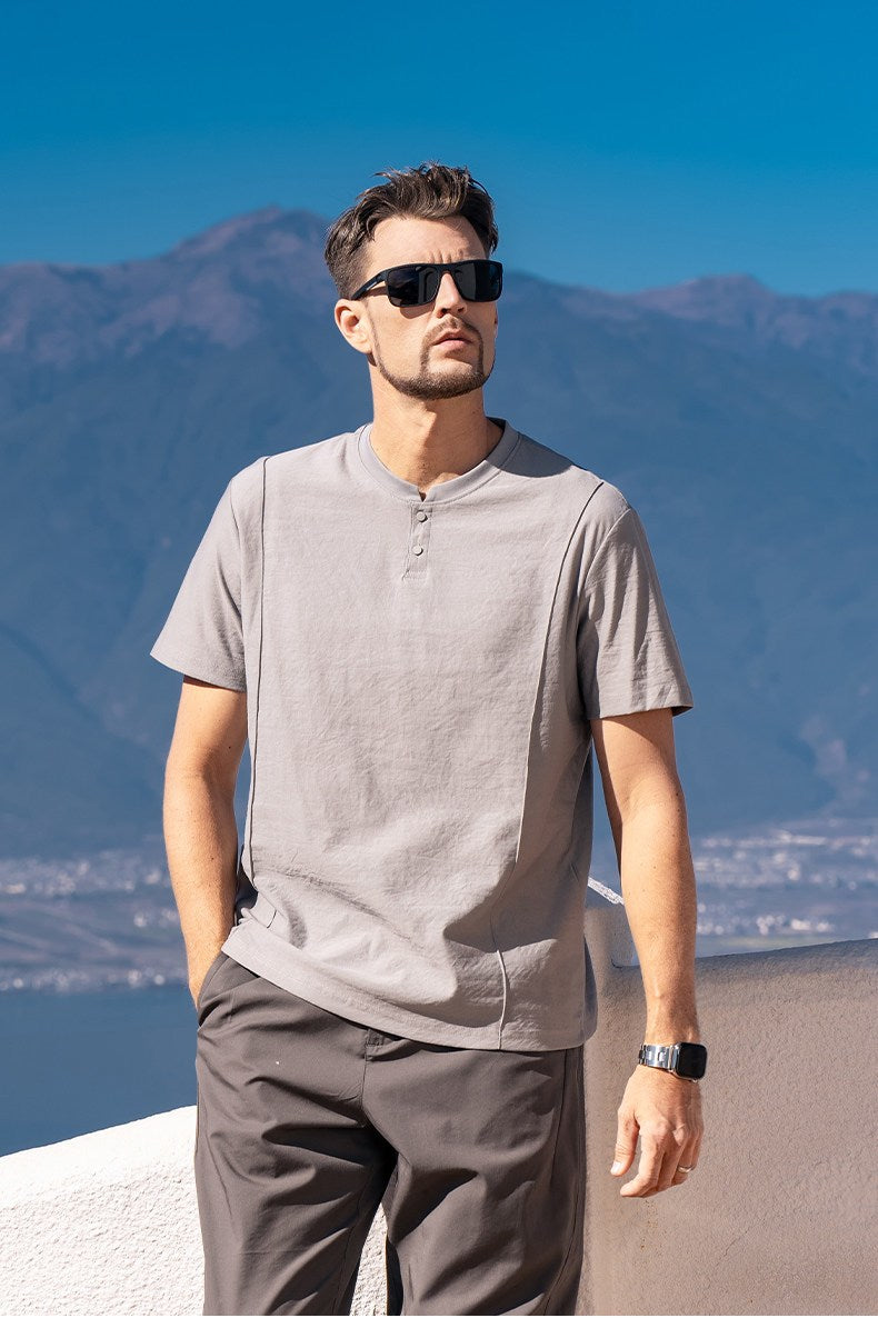 品質のいい 肌触りよい シンプル Tシャツ E-80095