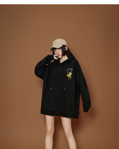 絶対欲しい カジュアル ルーズ ロゴゆったりフード付きパーカ全2色 - A771