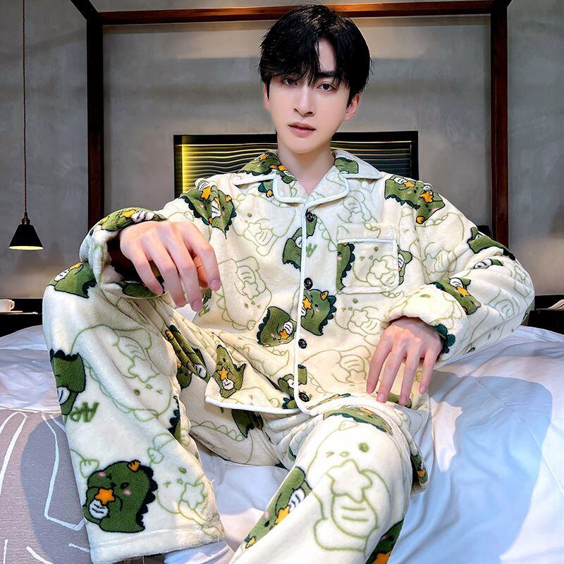 存在感抜群 ファッション トレンドアイテム 肌触り抜群 3種選択 サンゴフリース パジャマ E-9782