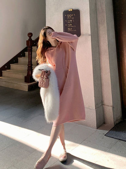 美人度アップ 4色 プラスベルベット 長袖 ニット セーター E-10217