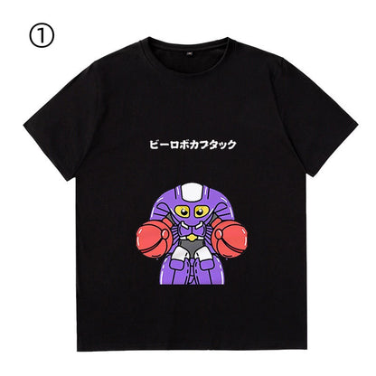 絶対欲しい　着回し力抜群　おすすめ プリントロゴ 半袖 Tシャツ-A2488