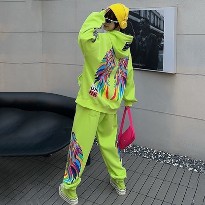 話題沸騰中 スタイルアップ 目を奪われる パーカー＋ショートパンツ セットアップE-9442