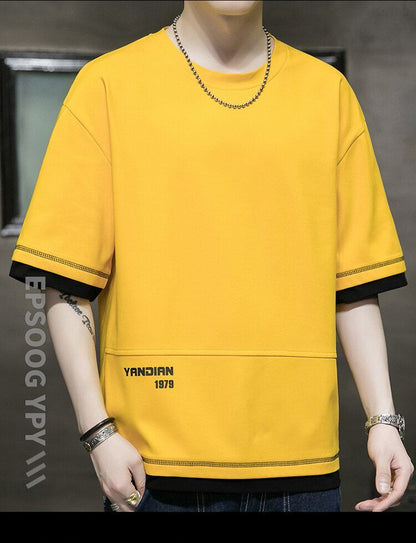 男女兼用 上質 カジュアル Tシャツ & ショーツ セットアップ E-80003