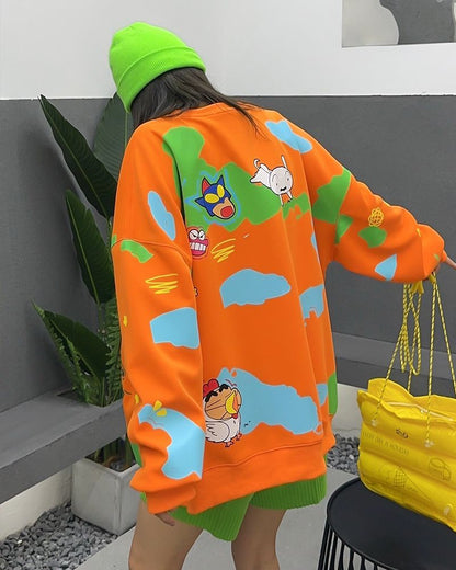 絶対流行 都市ファッショ オシャレ デザイン プリント 大人可愛い  全3色  パーカー -A1512