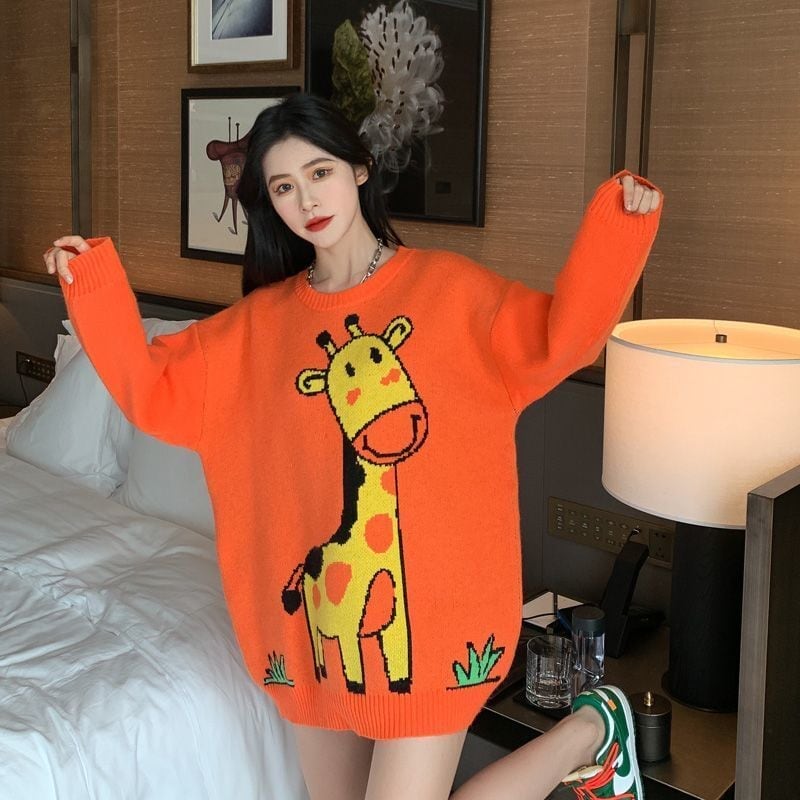 売り切れ必至 デザインも可愛く、細見えする 柔らかくて優しい印象 ニットトップスE-9927