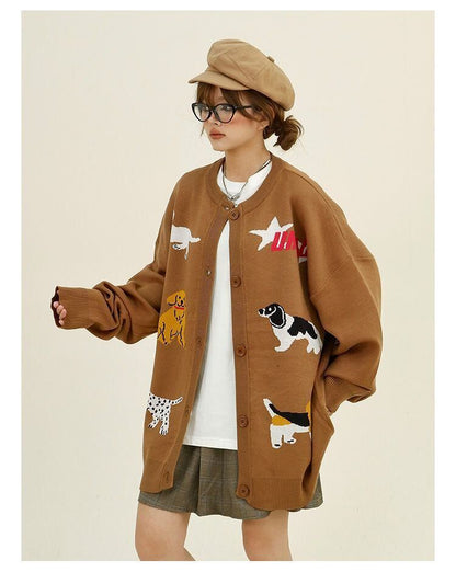 大活躍 高見えデザイン 着回し力抜群 キュート ファッション 2色選択 ニットトップスE-9759