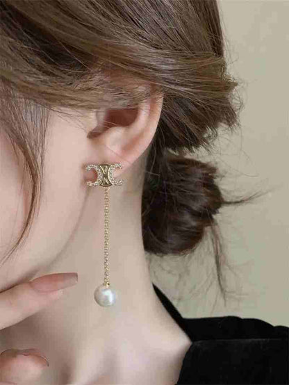 美人度アップ 清純甘くて女子力UP 美感いっぱい ピアス アクセサリーE-12424