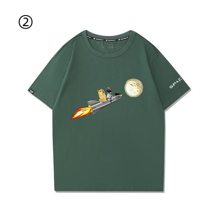 早い者勝ち おすすめ プリントロゴ　半袖 Tシャツ-A2371