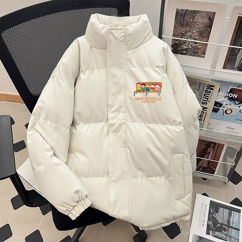 大注目 2色展開 ユニセックス 男女兼用 厚みパッド入り ジャケットE-12673