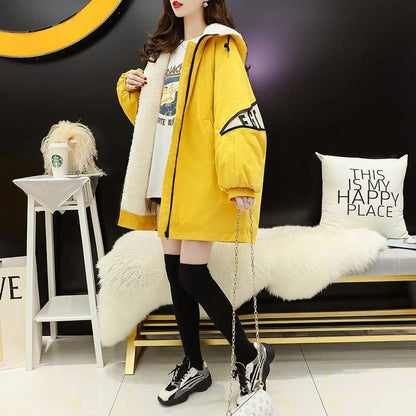 【裏起毛】 新作 大好評 ファッション ルーズ ダウンジャケットE-6209