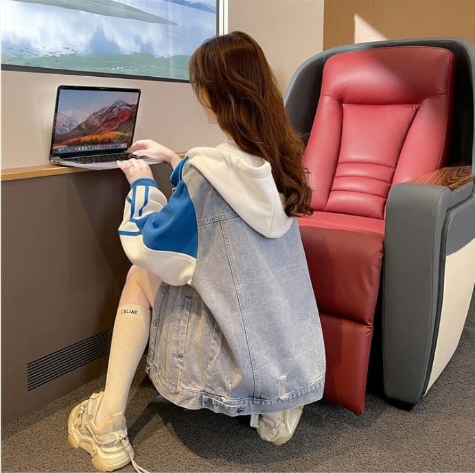 絶対欲しい  新作 ファッション 個性派  デニムジャケット<ins-6194>