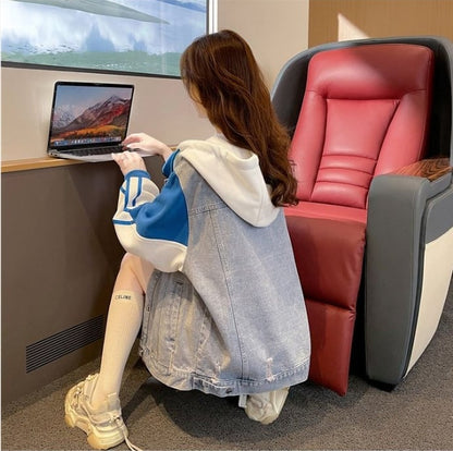 絶対欲しい  新作 ファッション 個性派  デニムジャケット<ins-6194>