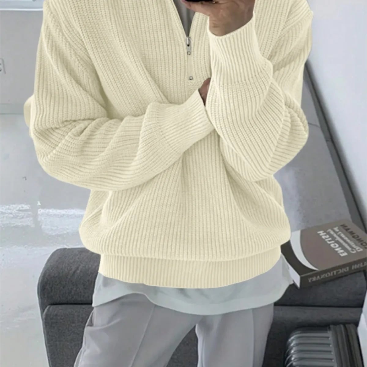 取り入れたい おすすめ 今季マストバイ 全4色 ニット 男女兼用E-12551