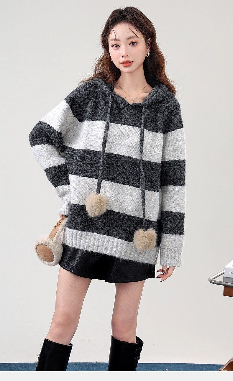 早い者勝ち 絶対流行  柔らかくて優しい印象  カジュアル   2色 スウェット  E-12232