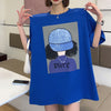 話題沸騰中 都市ファッショ 流行新作 オシャレ デザイン プリント全6色 半袖TシャツE-9108