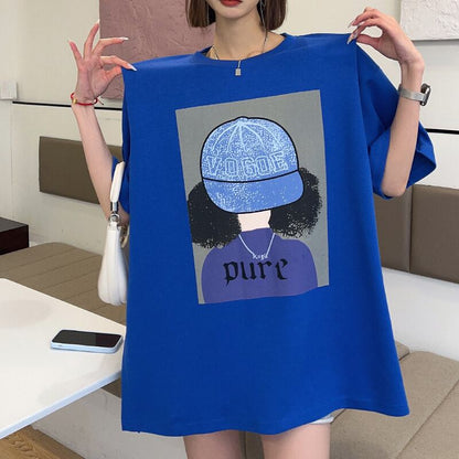 話題沸騰中 都市ファッショ 流行新作 オシャレ デザイン プリント全6色 半袖TシャツE-9108