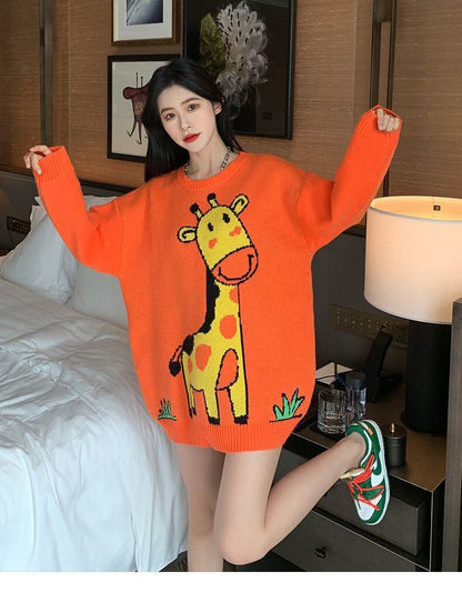 売り切れ必至 デザインも可愛く、細見えする 柔らかくて優しい印象 ニットトップスE-9927