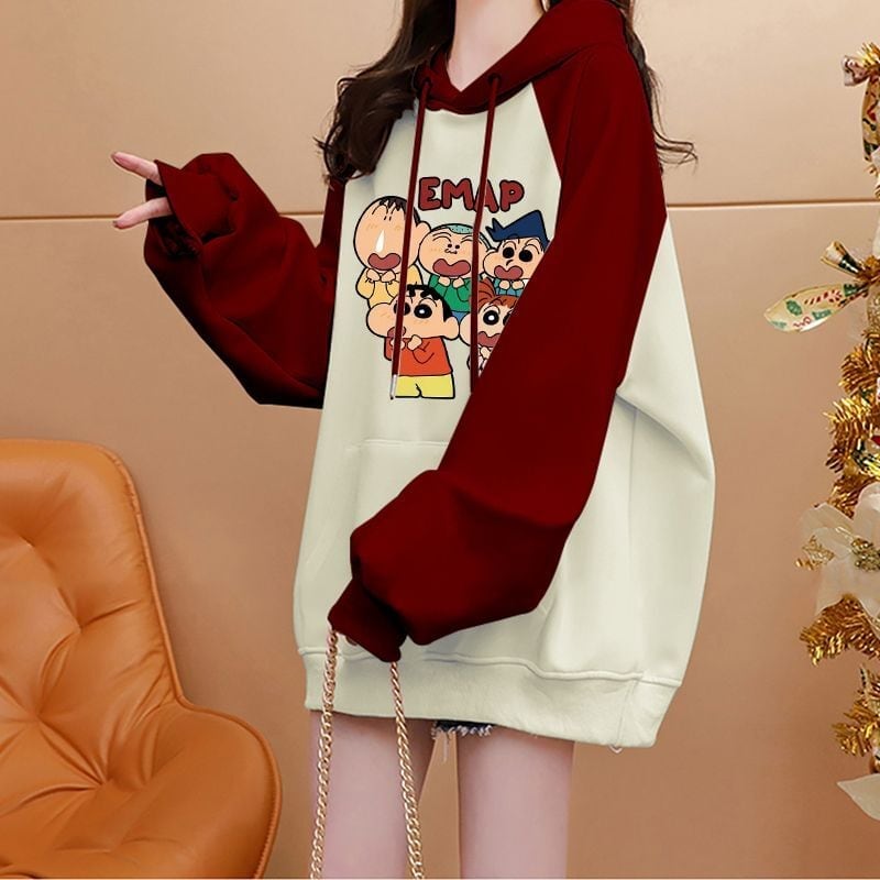 定番シンプル 海外トレンド 好感度UP カジュアル  全4色 パーカーE-12265