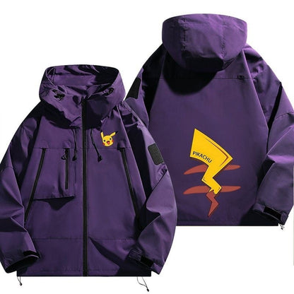 話題沸騰中  防寒  撥水加工 バックビッグロゴ 男女兼用 4色展開 マウンテンパーカー E-12709