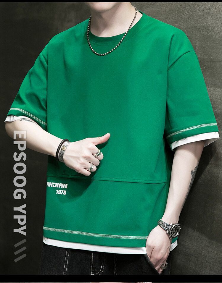 男女兼用 上質 カジュアル Tシャツ & ショーツ セットアップ E-80003
