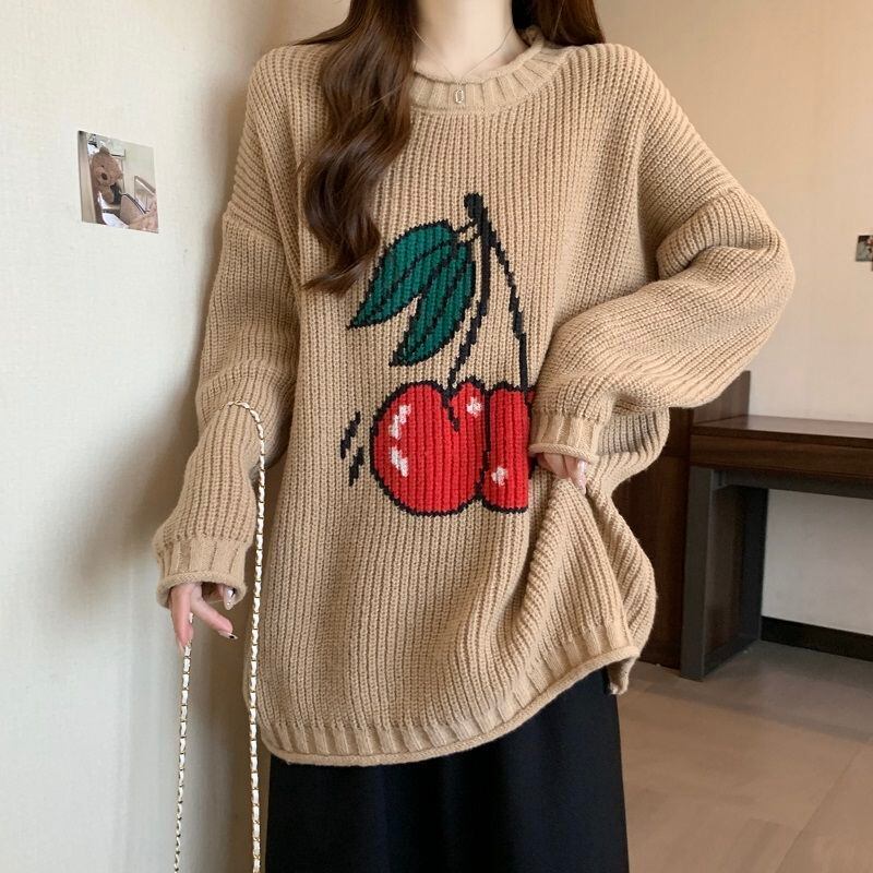 新商品 柔らかくて優しい印象 おすすめ 3色選択 ニットトップスE-9825