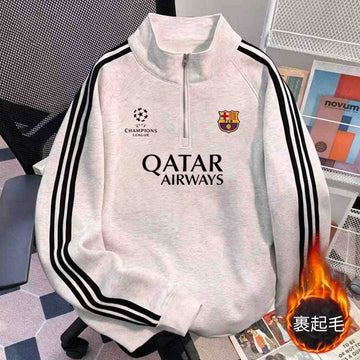 【裏起毛】男女兼用 秋冬服 カジュアル プリント スウェット U-13793