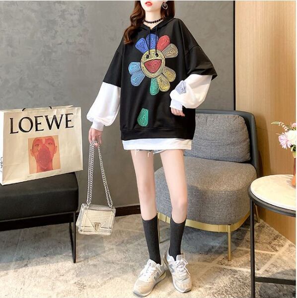 超人気 エレガント ファッション パーカーE-5645